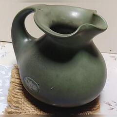 持ち手つき花瓶　壺　古美術　骨董品　難点ありの画像