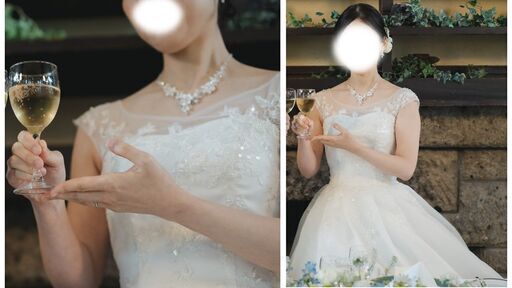 ウエディングドレス  使用回数１回 美品 必要なもの全部セット クリーニング済 162cm前後の方に最適 白 ホワイト 二次会 前撮り