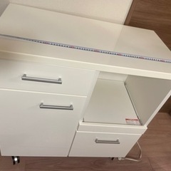 【お取引中】ニトリ　キッチンボード　レンジボード　キッチンカウンターの画像