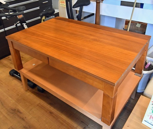★未使用アウトレット品(^^♪★オーク材　3段階　伸長式　こたつ★相模原　横浜　神奈川　近郊配送可★