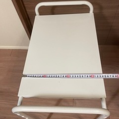 【お取引中】レンジ上ラック　伸縮　高さ横幅調整可能の画像