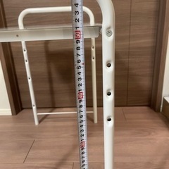【お取引中】レンジ上ラック　伸縮　高さ横幅調整可能の画像