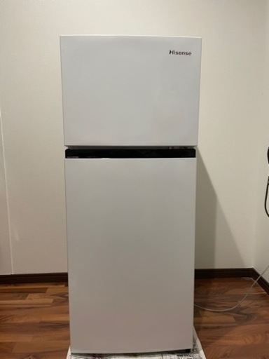 Hisense 2021年式 2ドア 冷蔵庫 120L (⚠️早急に引渡し希望)