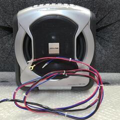 【動作品】ALPINE SWE-1000 アンプ内蔵 サブウーファー