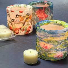 本日開催！当日参加OK《八街駅前》2/5(日)限定 キャンドル作りのワークショップ（ランタン＆ティーライトキャンドル） - 八街市