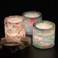 本日開催！当日参加OK《八街駅前》2/5(日)限定 キャンドル作りのワークショップ（ランタン＆ティーライトキャンドル） - ワークショップ