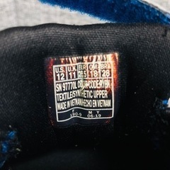 【受付中】★差し上げます★人気ブランド/スケッチャーズ/キッズスニーカー/18ｃｍ/青の画像