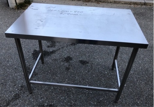 ⭐︎中古品　作業台　980×600×800mm  厨房用品⭐︎