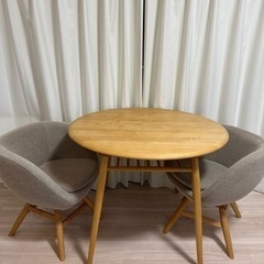 モモナチュラル ダイニングテーブル