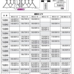 非金属タイヤチェーン　エクストレイル等にの画像