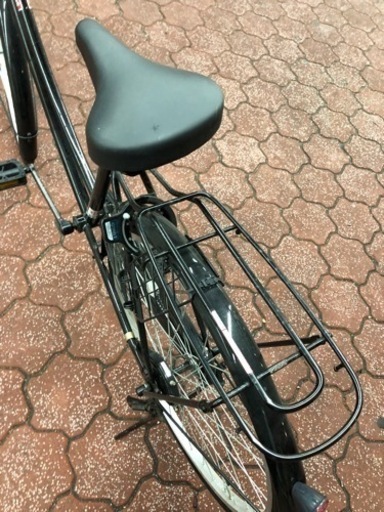 26インチ　自転車　黒　美品
