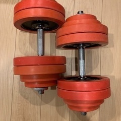 【お取引中】IROTEC ダンベル60kg(30kg×2)の画像