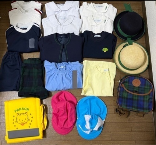 （お譲り先決まりました）東菅幼稚園 園服、体操服、帽子、鞄等