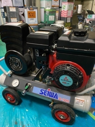セイワ コンプレッサー sc-15gms  2馬力