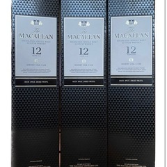 マッカラン12年 シェリーオークカスク  700ml   3本 ...