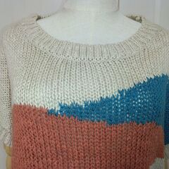 ニットプルオーバー　レディースМサイズ　Gleamの画像