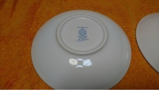 未使用美品　MINTON ハドンホール　ブルー　マグ　2客セット