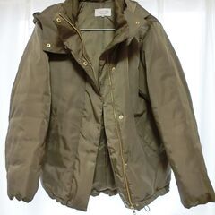 【洗える】anyFAM ソロナファイバー 中綿ジャケット カーキ...