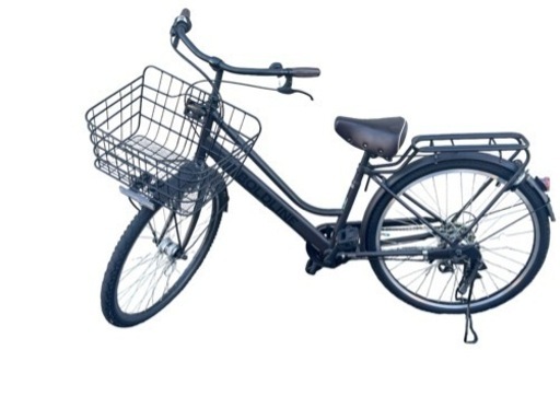 自転車　美品　大人用　ギアチェンジ　ママチャリ　カゴあり