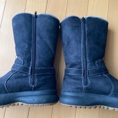 PIKO 冬用ブーツ　24.0 中起毛　黒の画像