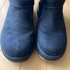 PIKO 冬用ブーツ　24.0 中起毛　黒の画像
