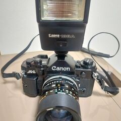 キャノンA1,スピードライト、タムロン35ー70の画像