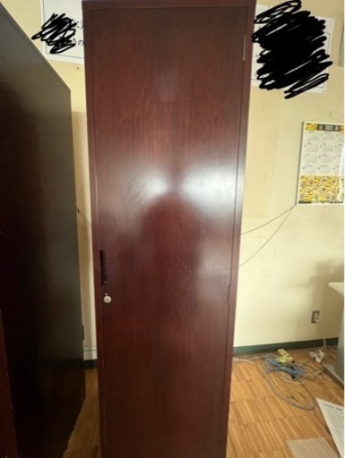 【処分】お値下げ　木製役員　ロッカー