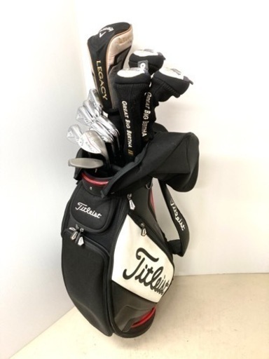 【SOLD OUT！】◆Callaway キャロウェイ X FORGED 2013 等◆ゴルフクラブ 全12本セット＋ Titleist キャディバッグ付き