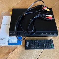 SONY DVDプレイヤ DVP-SR20の画像