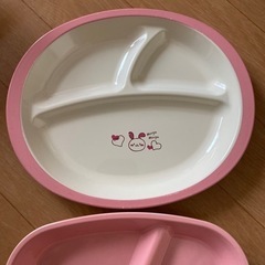 お子さまランチプレート②枚の画像