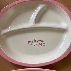 お子さまランチプレート②枚の画像