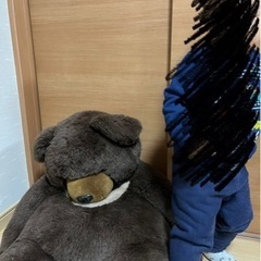 サンアンドスター　巨大テディベア　ぬいぐるみ　ツキノワグマの画像