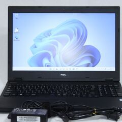 ノートパソコン　NEC VL-V USBが５つ 大画面 offi...