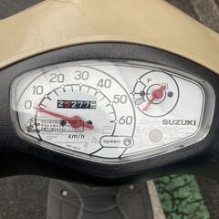 東京大塚発スズキ・レッツ 　CA4AA--　現役バイク　自賠保険付き　乗って帰れます！の画像