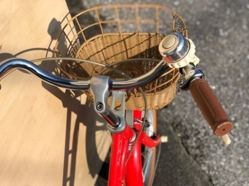 ブリヂストン BRIDGESTONE 幼児用自転車 HACCHI（ハッチ） 16型 赤]