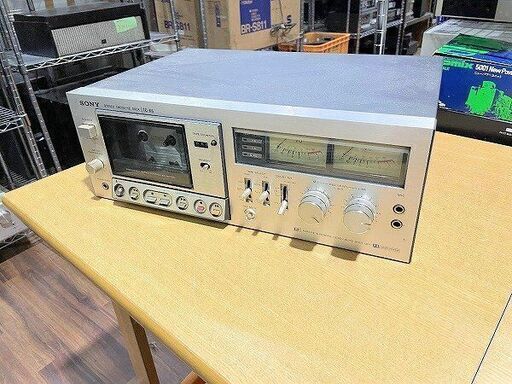 【苫小牧バナナ】SONY/ソニー ステレオ カセットデッキ ソフトタッチオペレーション付き TC-K6 通電確認済み♪