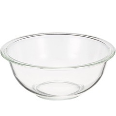 iwaki 耐熱ガラス ボウル 丸型 2個