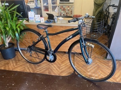 【ノーパンクタイヤ】27インチ　6速　自転車