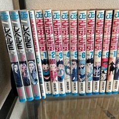 冨樫義博漫画、レベルE1-3巻、ハンターハンター0-35巻(レアな0巻付き)、幽遊白書1-19巻の画像