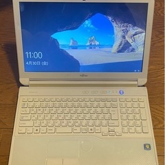 ホワイトWindows10ノートパソコンOffice初心者i5ノートPC