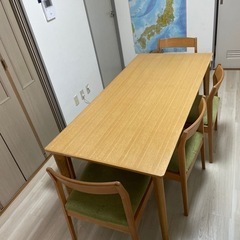 ニトリ　ダイニングテーブルセット値下げ
