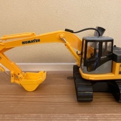 KOMATSU  ショベルカーおもちゃの画像