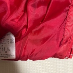 西松屋★ フード付き　黒のアウター　90cmの画像