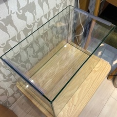 取引相手決まりました。水槽　４５センチ✖️２７センチ　蓋つき　おまけありの画像