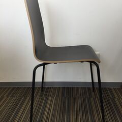 ○【10脚セット】IKEA イケア MARTIN マルティン ダイニングチェア チェア 椅子 家具 ブラック おしゃれ シンプル 積み重ね可能 店舗 飲食店 業務用(NF230115)327-4-④(45)の画像