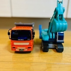 はたらく車　ミニダンプ&ショベル