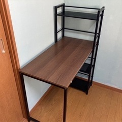 コンパクト学習机､左右どちらでも組み立て可能