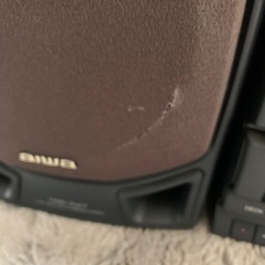 オーディオコンポ　Aiwa【取りに来れる方限定の画像