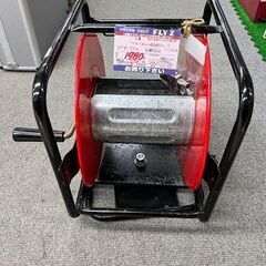 コンプレッサー用エアホースリール　回転台付