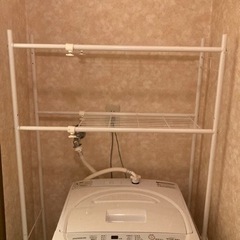 洗濯機上他、収容ラック